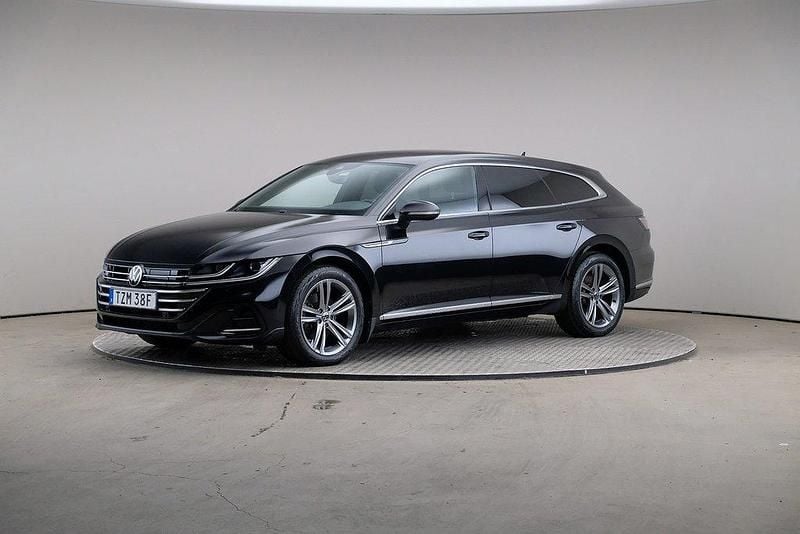 Svart Begagnad 2022 VW Arteon R-line Kombi | 285 000 kr (Bra pris) - Bild 1/4