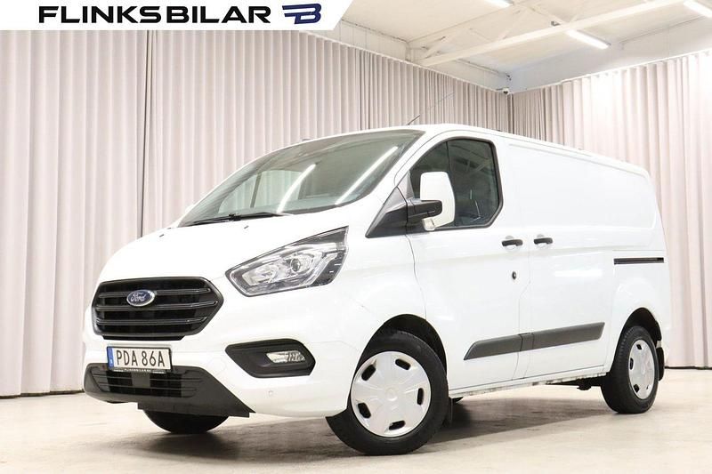 Vit Begagnad 2022 Ford Transit Custom Van | 309 700 kr (Dyr) - Bild 1/4
