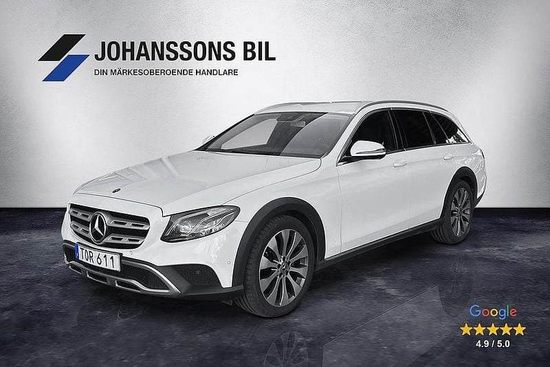 Begagnad Mercedes E220 All-Terrain 195 HK (143 kW) 2017 Vit Kombi