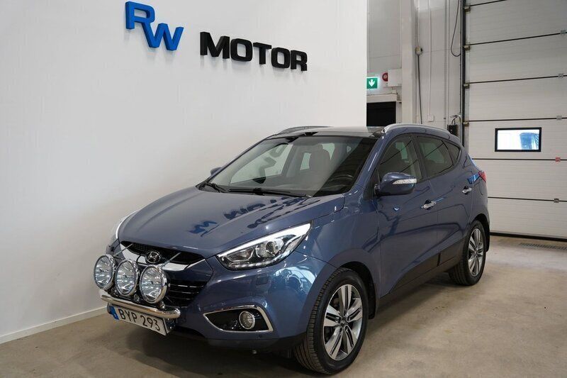 Blå Begagnad 2014 Hyundai ix35 SUV | 109 900 kr (Marknadspris) - Bild 1/4