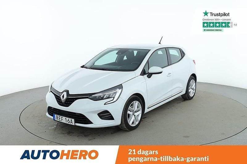 Vit Begagnad 2020 Renault Clio V Halvkombi | 145 000 kr (Marknadspris) - Bild 1/4