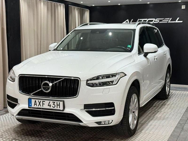 Vit Begagnad 2018 Volvo XC90 SUV | 379 900 kr (Superpris) - Bild 1/4