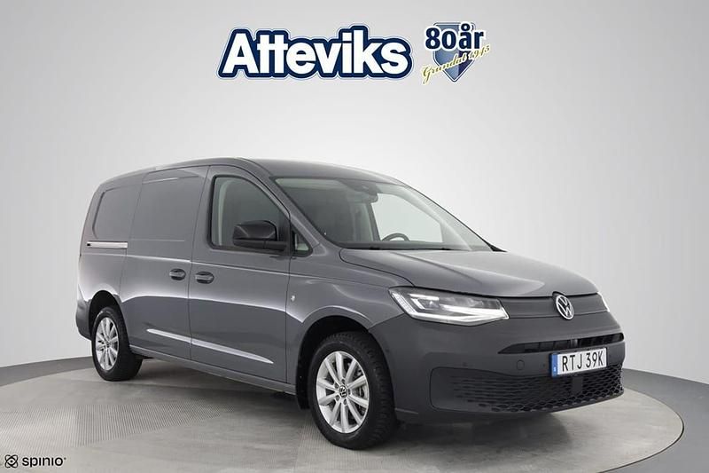 Grå Begagnad 2025 VW Caddy Maxi Minibuss | 349 900 kr (Lite dyr) - Bild 1/4