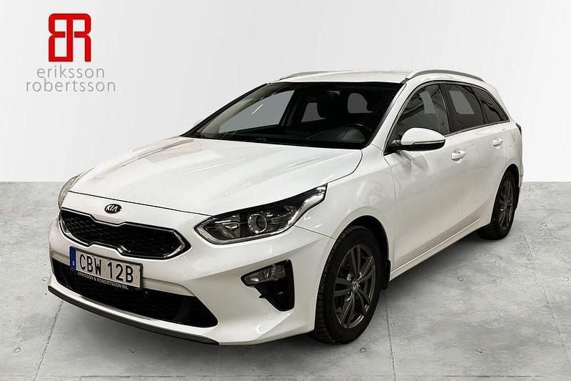 Vit Begagnad 2019 Kia Ceed Sportswagon Kombi | 179 900 kr (Marknadspris) - Bild 1/4