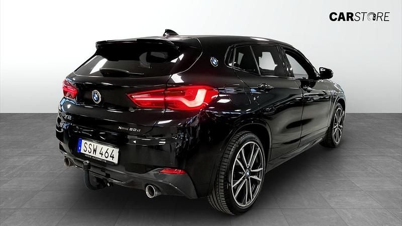 Begagnad BMW X2 Shadowline 191 HK (140 kW) 2019 Svart (black) SUV