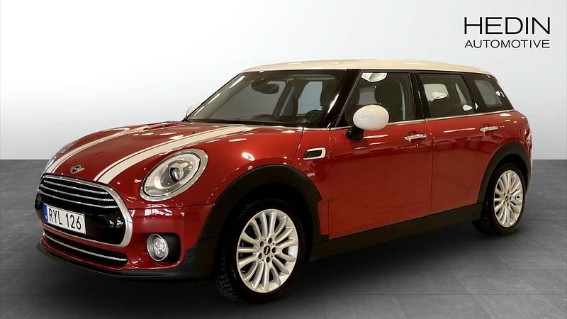 Begagnad Mini Cooper Clubman 2017 Röd Kombi
