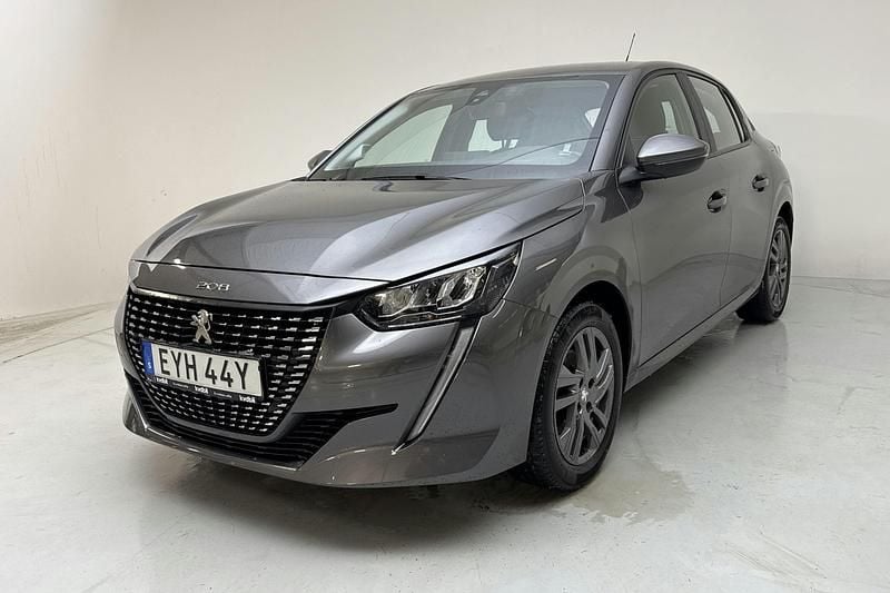 Begagnad Peugeot 208 Active 100 HK (73 kW) 2021 Grå Halvkombi
