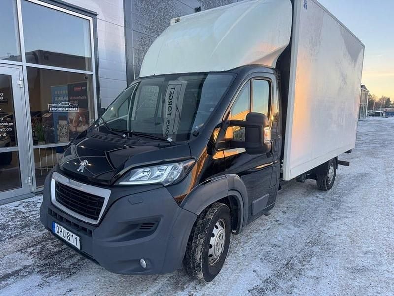 Svart Begagnad 2017 Peugeot Boxer Van | 134 900 kr - Bild 1/4
