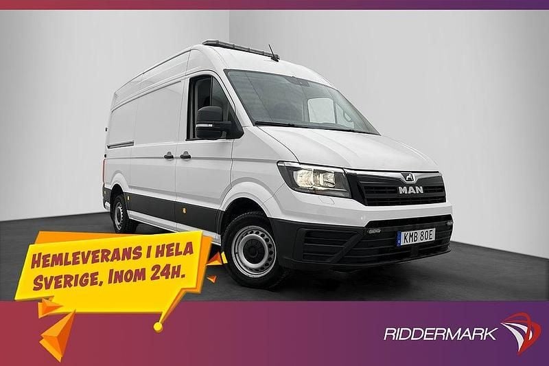 Vit Begagnad 2023 MAN TGE Van | 399 800 kr - Bild 1/3