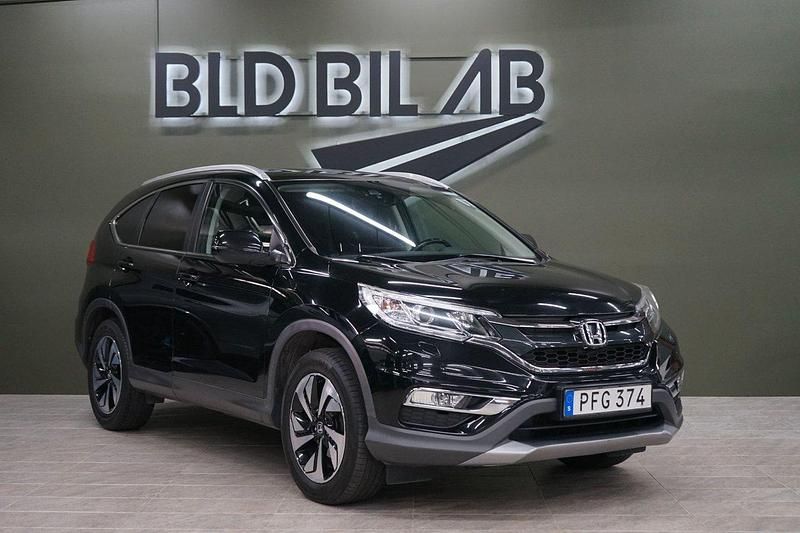 Svart Begagnad 2016 Honda CR-V Executive SUV | 214 900 kr (Marknadspris) - Bild 1/4