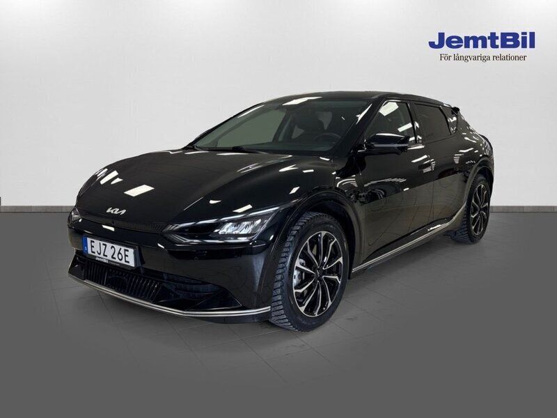 Svart Begagnad 2022 Kia EV6 SUV | 439 000 kr (Superpris) - Bild 1/4