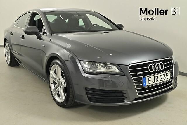 Grå Begagnad 2013 Audi A7 Sportback Advanced Halvkombi | 219 000 kr (Marknadspris) - Bild 1/4