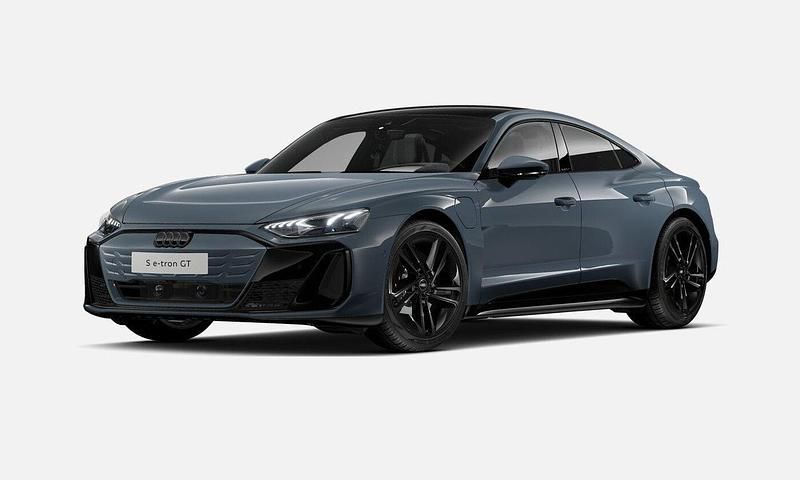 Grå (kemoragrå metallic) Ny 2025 Audi e-tron Premium SUV | 1 542 600 kr - Bild 1/4