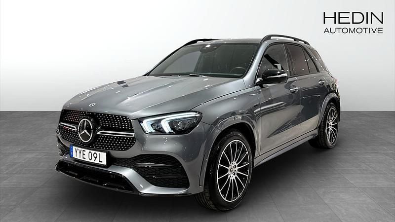 Grå Begagnad 2021 Mercedes GLE350 AMG SUV | 639 900 kr - Bild 1/4