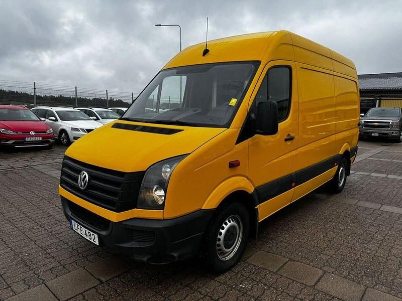 Ljusgul (gul) Begagnad 2016 VW Crafter Van | 129 900 kr - Bild 1/4