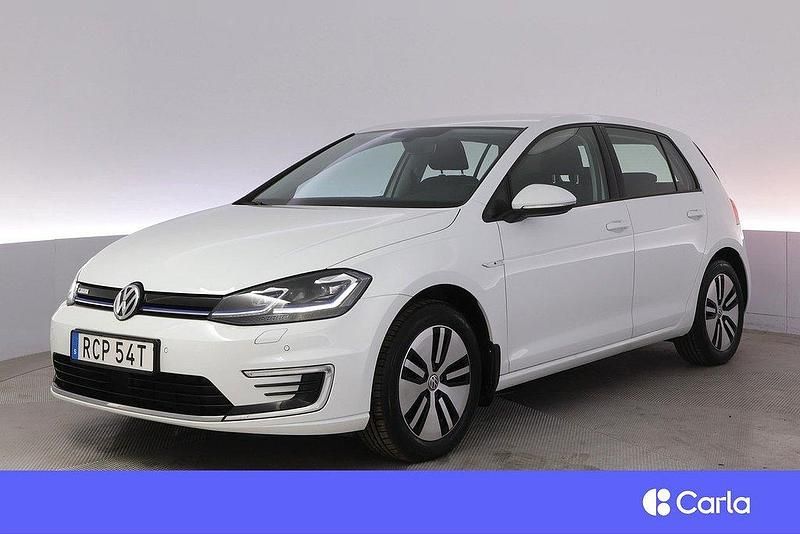 Vit Begagnad 2020 VW e-Golf Halvkombi | 219 900 kr - Bild 1/4