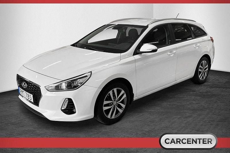Vit Begagnad 2017 Hyundai i30 Comfort Kombi | 109 500 kr (Marknadspris) - Bild 1/4