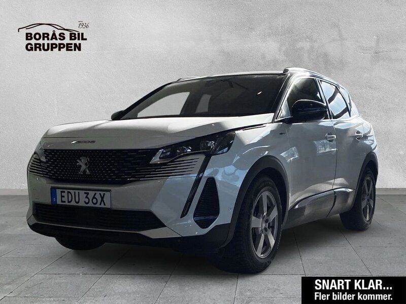 Vit Begagnad 2022 Peugeot 3008 GT SUV | 289 000 kr (Marknadspris) - Bild 1/2