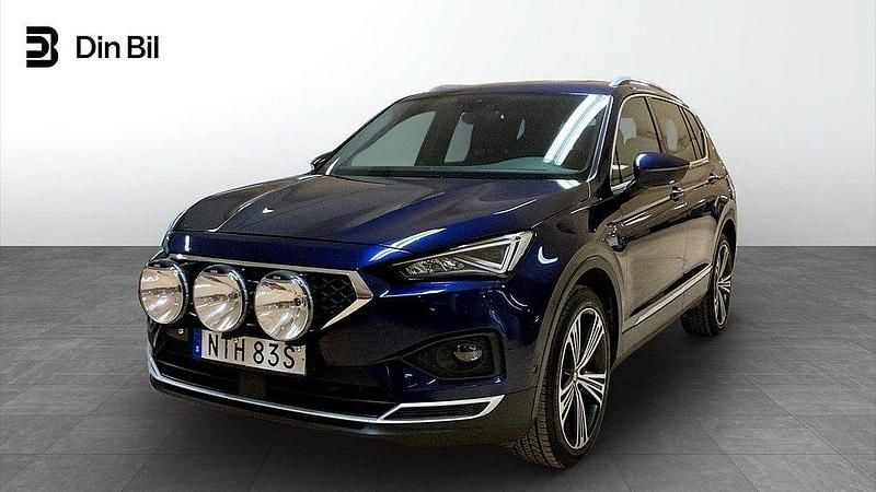 Blå Begagnad 2019 Seat Tarraco 4Drive SUV | 259 900 kr (Lite dyr) - Bild 1/4
