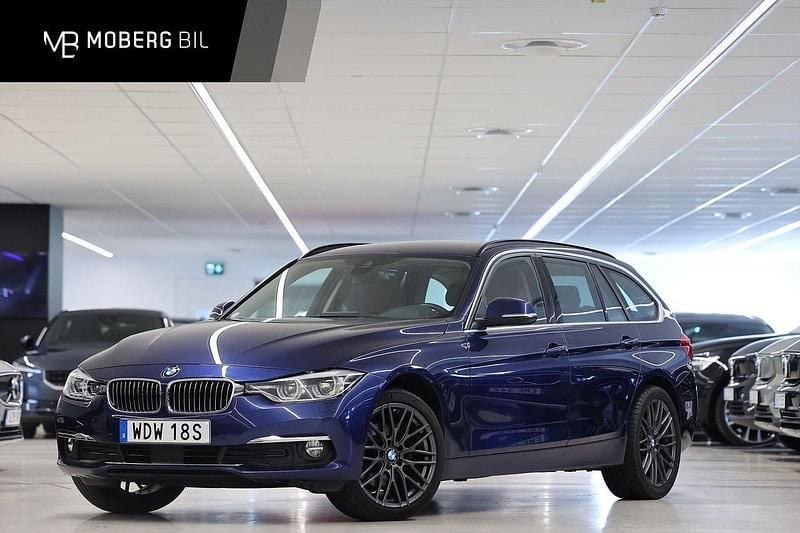 Blå Begagnad 2019 BMW 320 Luxury Line Kombi | 269 900 kr (Bra pris) - Bild 1/3