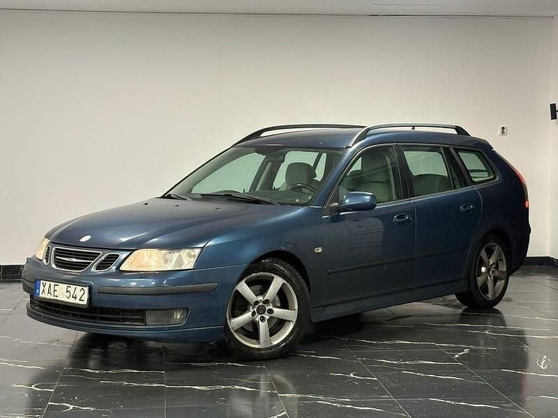 Mörkblå Begagnad 2005 Saab 9-3 Vector Kombi | 29 900 kr (Marknadspris) - Bild 1/4