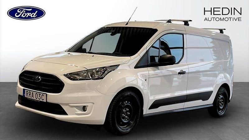 Vit Begagnad 2022 Ford Transit Trend Pickup | 239 900 kr (Marknadspris) - Bild 1/4