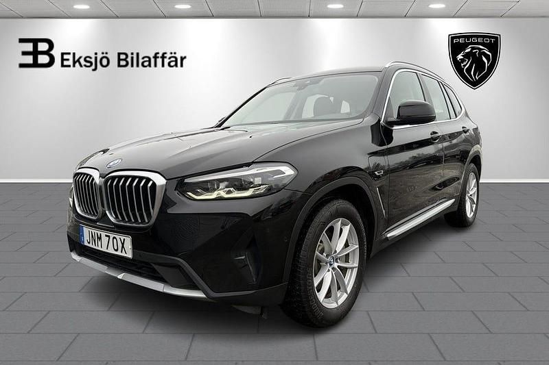 Svart Begagnad 2022 BMW X3 Sport Line SUV | 387 500 kr - Bild 1/4