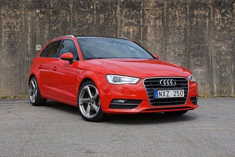 Röd Begagnad 2013 Audi A3 S-Line Halvkombi | 149 900 kr (Marknadspris) - Bild 1/4