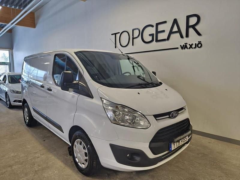 Vit Begagnad 2018 Ford Transit Custom | 74 900 kr (Superpris) - Bild 1/4