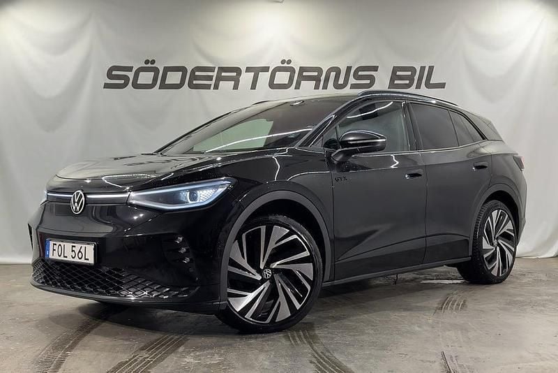 Svart Begagnad 2023 VW ID.4 GTX SUV | 319 900 kr (Bra pris) - Bild 1/4