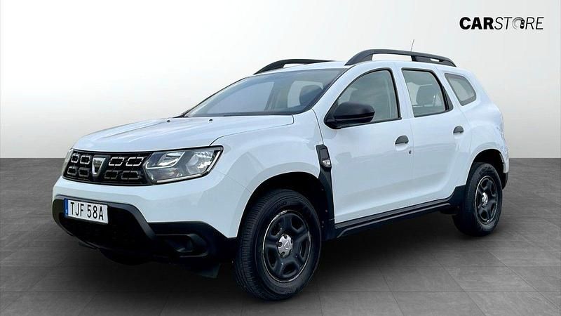 Vit (white) Begagnad 2020 Dacia Duster SUV | 99 900 kr (Bra pris) - Bild 1/4