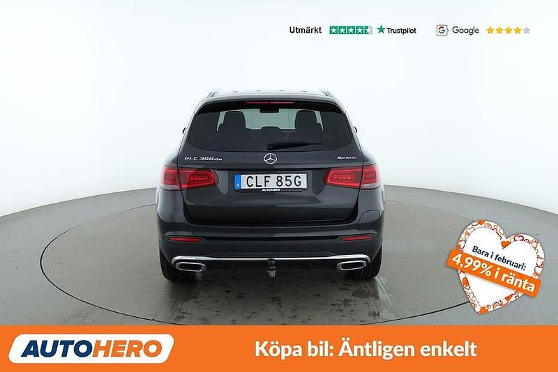 Begagnad Mercedes GLC300e AMG line 306 HK (225 kW) 2021 Grå SUV