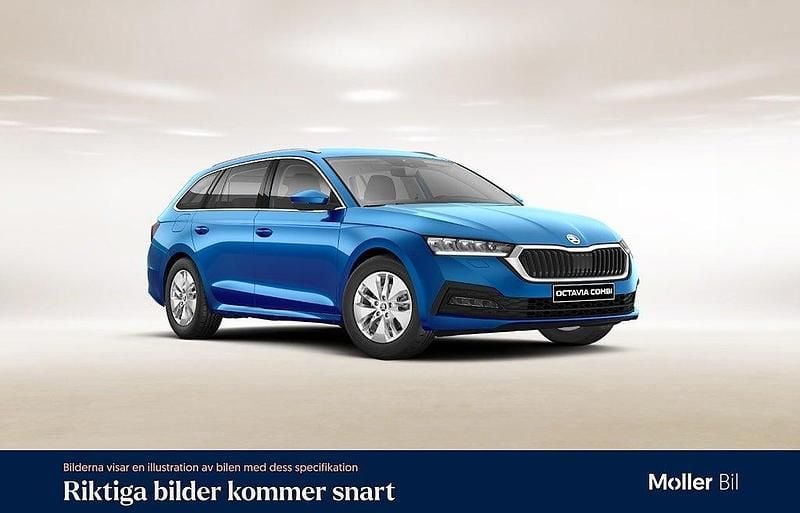 Begagnad Skoda Octavia Ambition 110 HK (80 kW) 2024 Race blue metallic Kombi