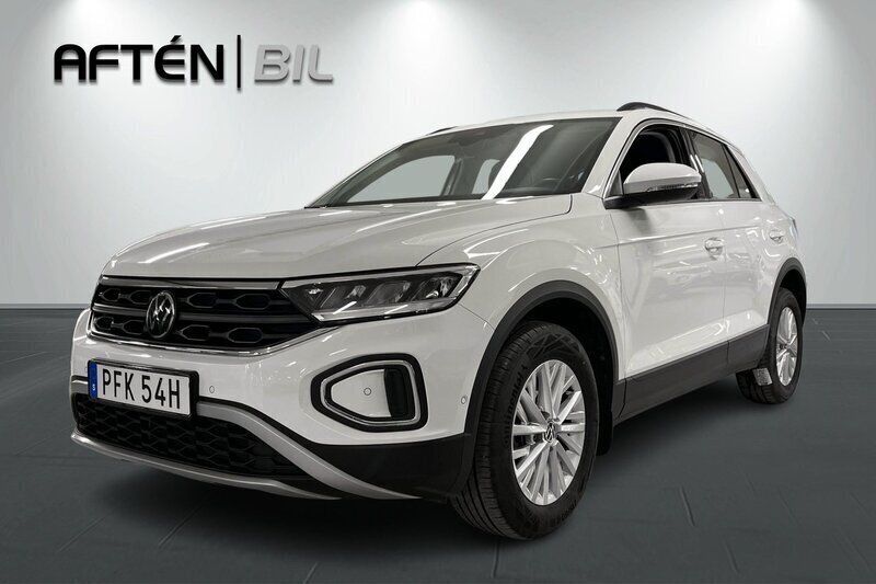 Vit Begagnad 2023 VW T-Roc SUV | 234 800 kr (Marknadspris) - Bild 1/3