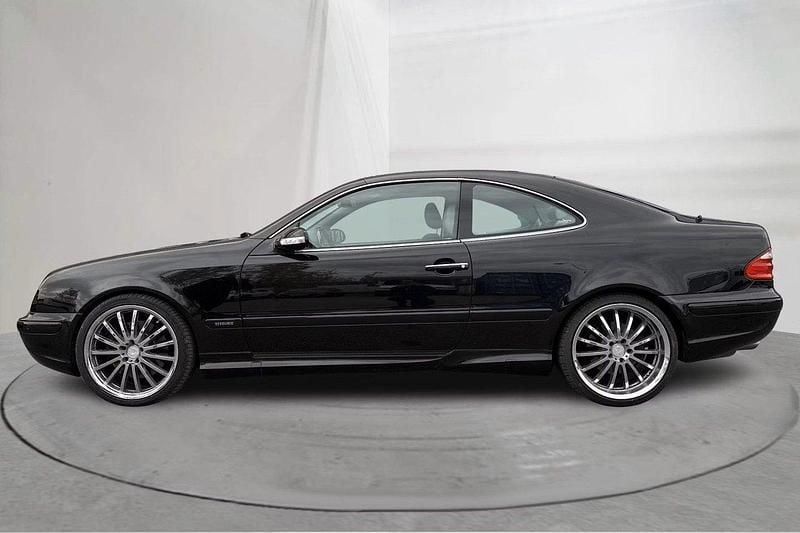 Svart Begagnad 2000 Mercedes CLK430 Elegance Sportkupé | 129 900 kr - Bild 1/4