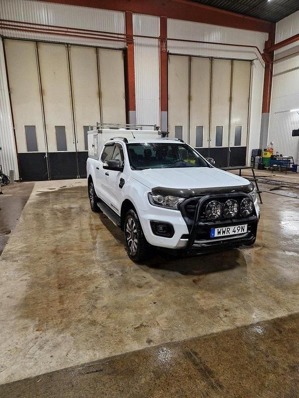 Vit Begagnad 2020 Ford Ranger Pickup | 335 000 kr (Superpris) - Bild 1/4