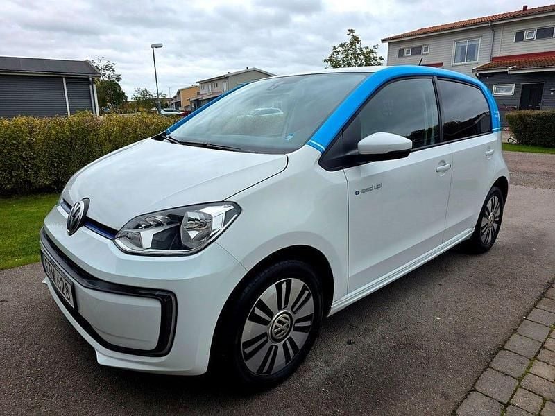 Vit Begagnad 2019 VW e-up! Halvkombi | 99 900 kr (Marknadspris) - Bild 1/4