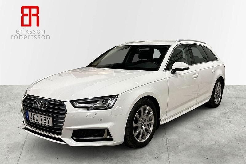 Vit Begagnad 2019 Audi A4 Kombi | 269 900 kr (Marknadspris) - Bild 1/4