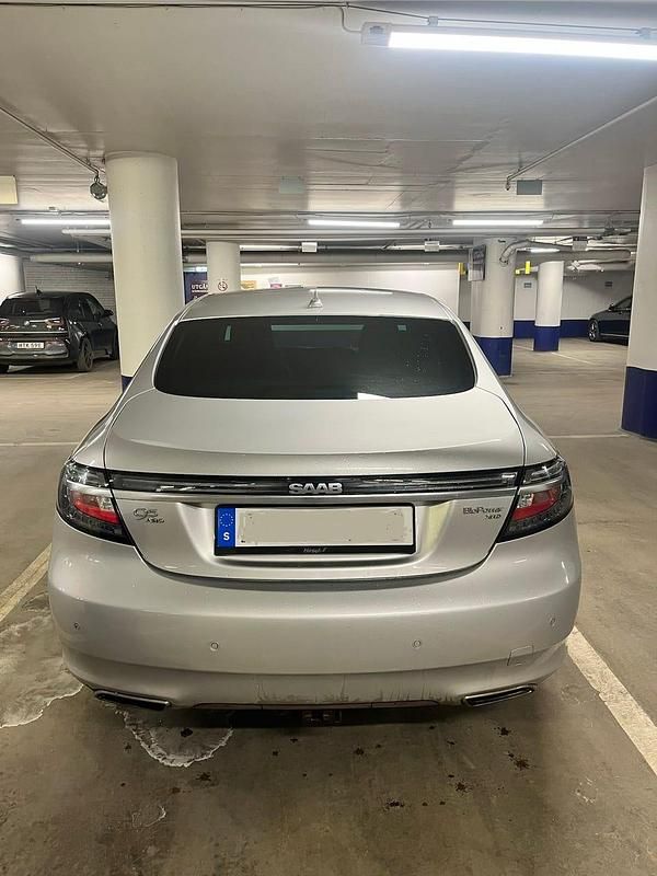 Begagnad Saab 9-5 Aero 220 HK (161 kW) 2011 Silver metallic