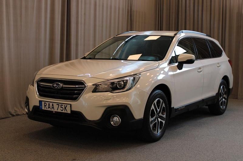 Vit Begagnad 2019 Subaru Outback Active SUV | 259 900 kr (Marknadspris) - Bild 1/4