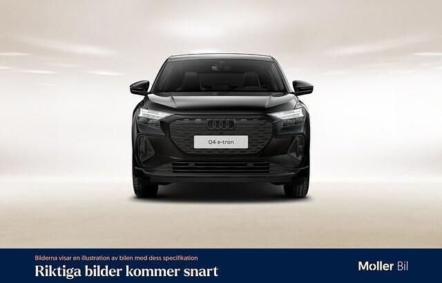 Begagnad Audi Q4 Sportback e-tron S-Line 150 kW (204 HK) 2023 Svart SUV