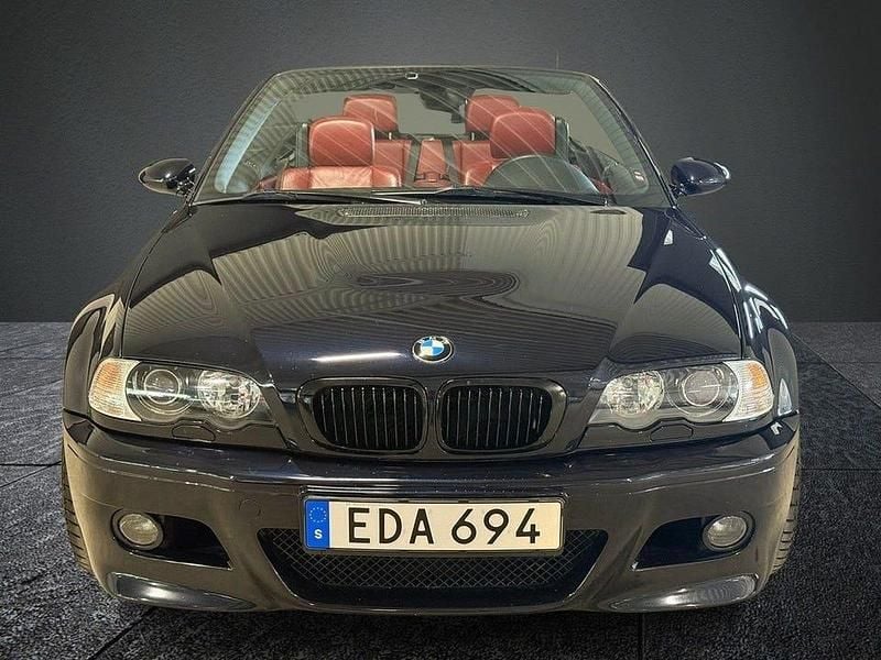 Begagnad BMW M3 M Sport 343 HK (252 kW) 2003 Svart Cab