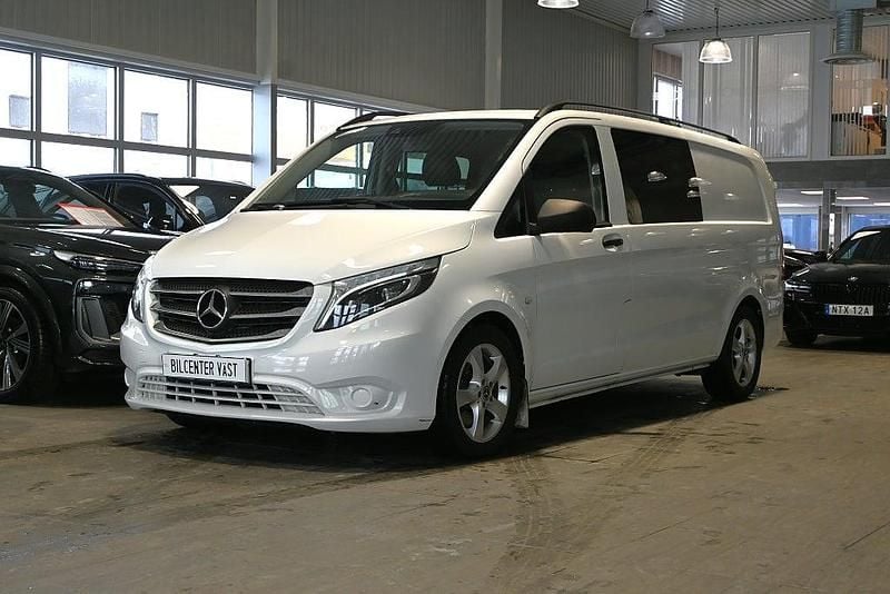 Vit Begagnad 2018 Mercedes Vito Van | 289 000 kr - Bild 1/4