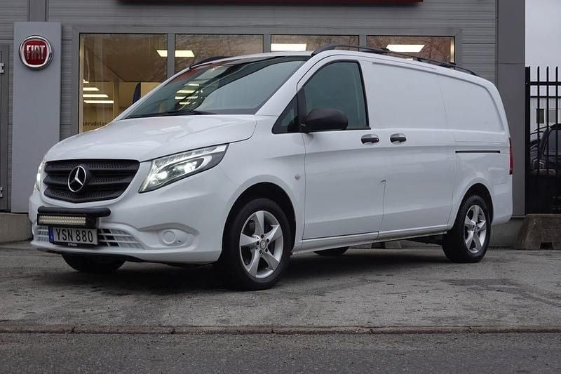 Vit Begagnad 2018 Mercedes Vito Van | 229 900 kr - Bild 1/4