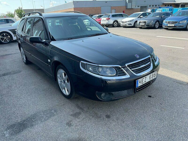 Begagnad Saab 9-5 Linear 180 HK (132 kW) 2007 Svart Kombi