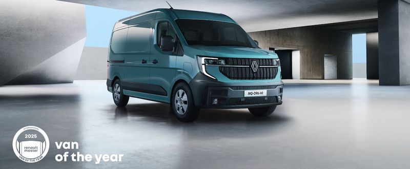 Grön Ny 2025 Renault Master Van | 818 625 kr - Bild 1/4