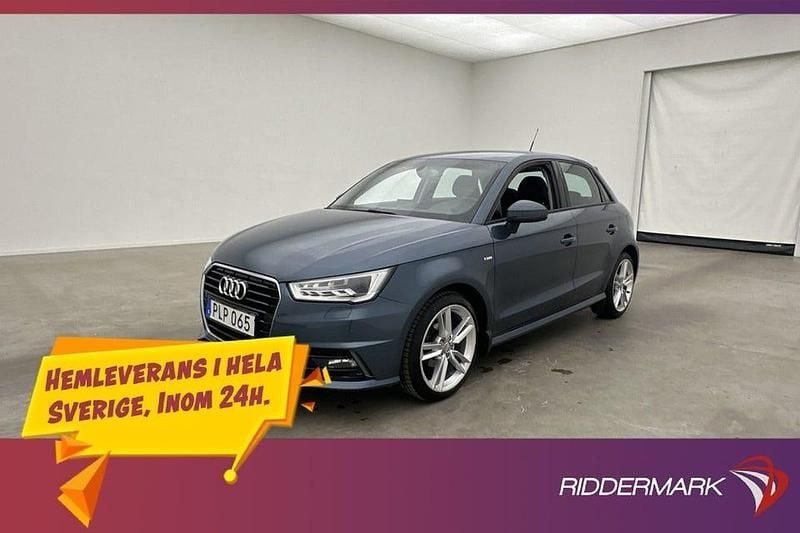Blå Begagnad 2017 Audi A1 S-Line Halvkombi | 158 900 kr - Bild 1/3