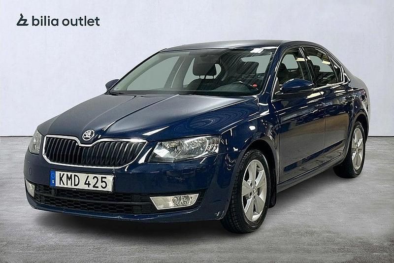 Begagnad Skoda Octavia 110 HK (80 kW) 2016 Blå Sedan