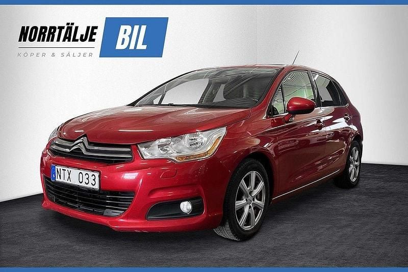 Röd Begagnad 2011 Citroën C4 Halvkombi | 59 900 kr (Marknadspris) - Bild 1/4