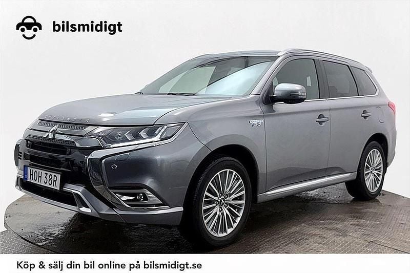 Begagnad Mitsubishi Outlander P-HEV 135 HK (99 kW) 2019 Grå SUV